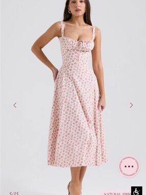 NWT HOUSE OF CB CARMEN DRESS SIZE M